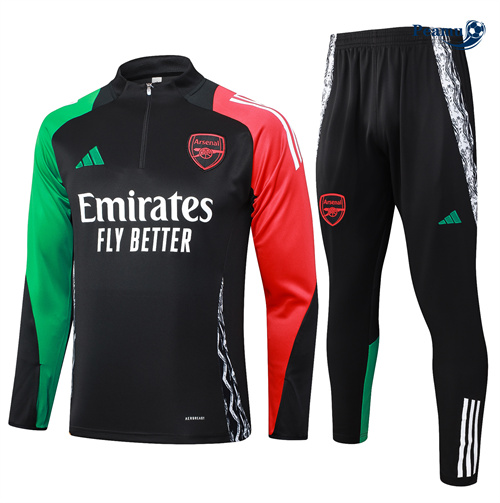 Survetement Arsenal Enfant noir 2024-2025 peamu 3574