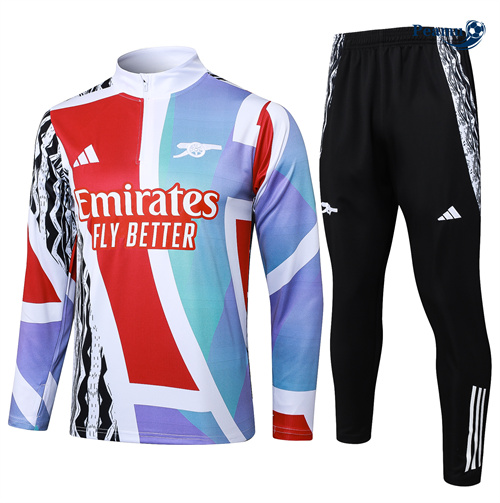 Survetement Arsenal Enfant Blanc 2024-2025 peamu 3578