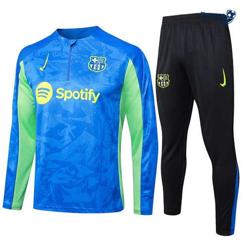 Survetement Barcelone bleu 2024-2025 peamu 3471