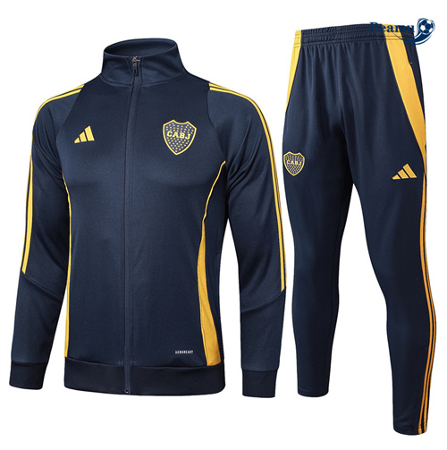 Veste Survetement Boca Juniors gris foncé 2024-2025 peamu 3462