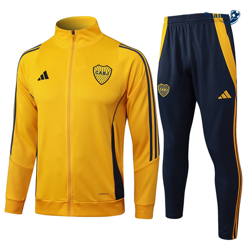 Veste Survetement Boca Juniors jaune 2024-2025 peamu 3463