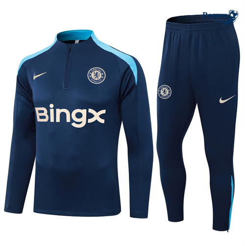 Survetement Chelsea bleu royal 2024-2025 peamu 3527