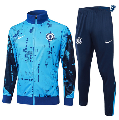 Veste Survetement Chelsea bleu 2024-2025 peamu 3529