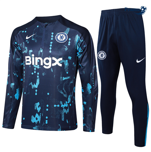 Survetement Chelsea Enfant bleu royal 2024-2025 peamu 3582