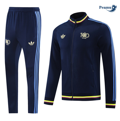 Veste Survetement Colombie bleu royal 2024-2025 peamu 3512
