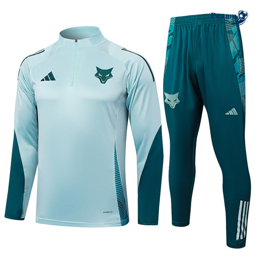 Survetement Cruzeiro bleu clair 2024-2025 peamu 3464