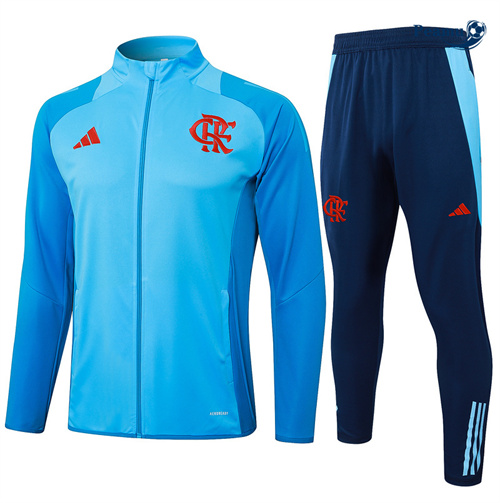 Veste Survetement Flamengo bleu 2024-2025 peamu 3466