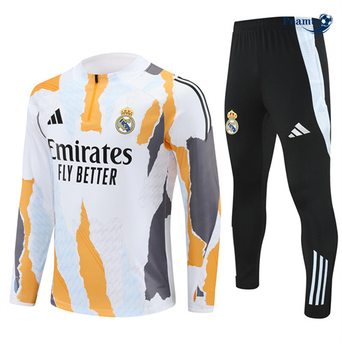 Survetement Real Madrid Blanc 2024-2025 peamu 3486